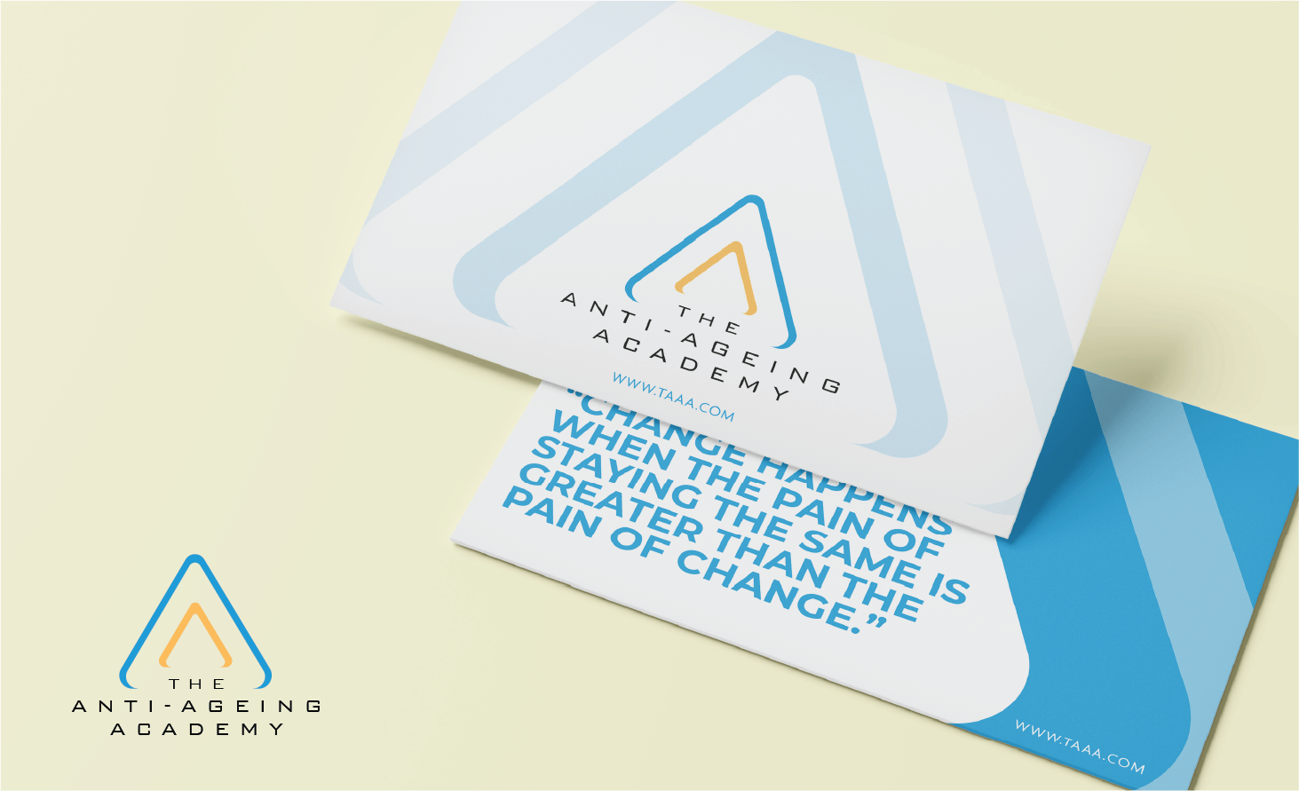 The Anti-Ageing Academy brand identity