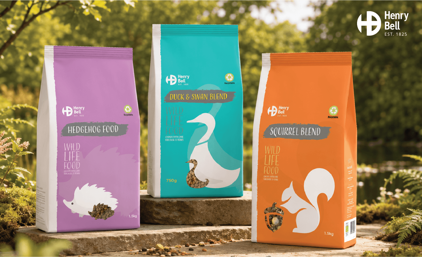 Henry Bell packaging design by Orthographic